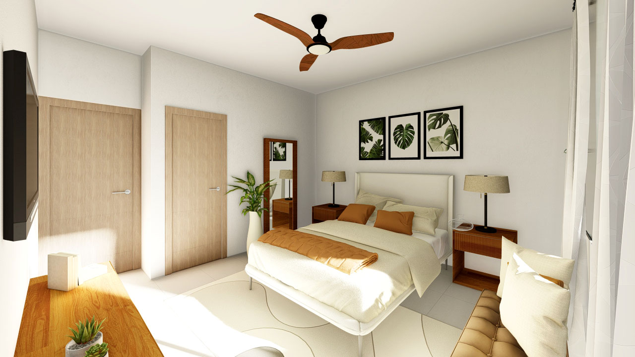 Render del Modelo Coral